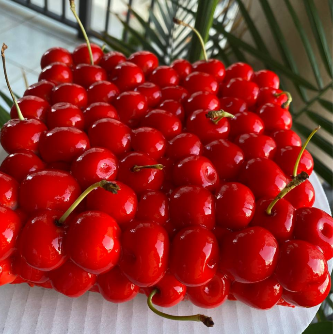 Vegan Cherry Almond Cake