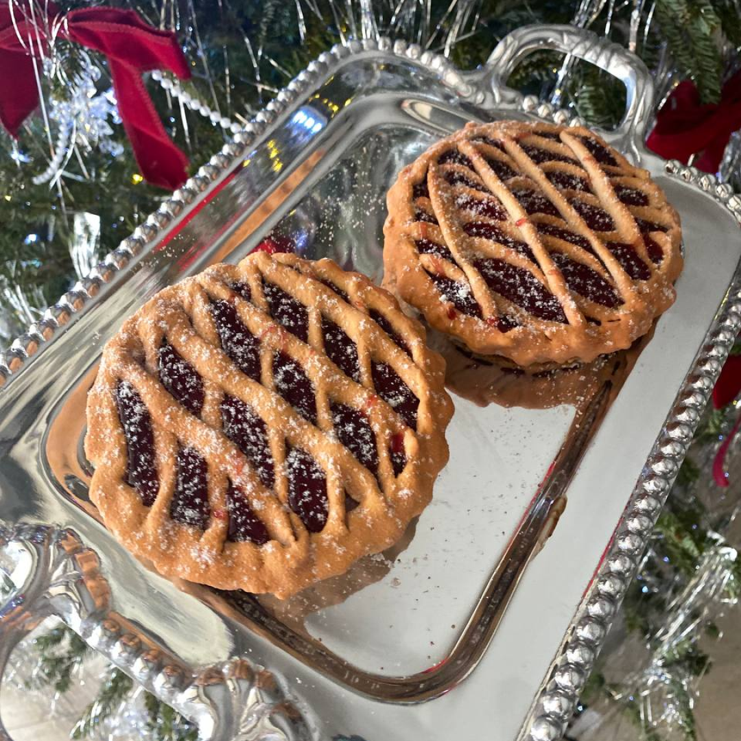 White Christmas Cheesecake Vegan Set