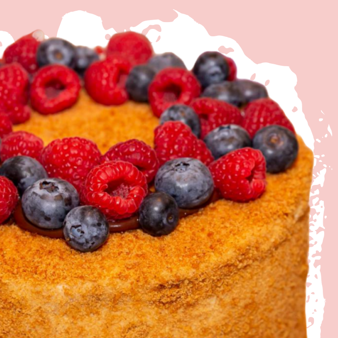 Vegan Medovik Cake