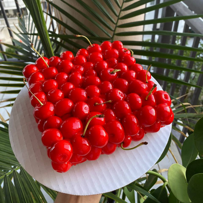 Vegan Cherry Almond Cake