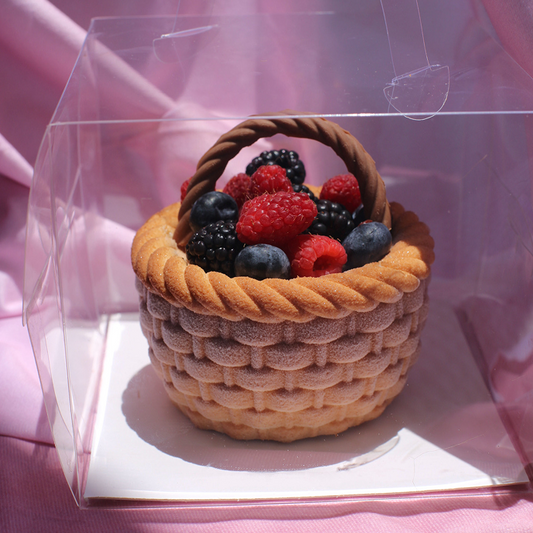 Vegan "The Basket - Nana's Bloomy Basket" Bento Cake