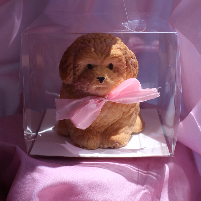 Vegan "The Puppy - Le Petit Pompon" Bento Cake